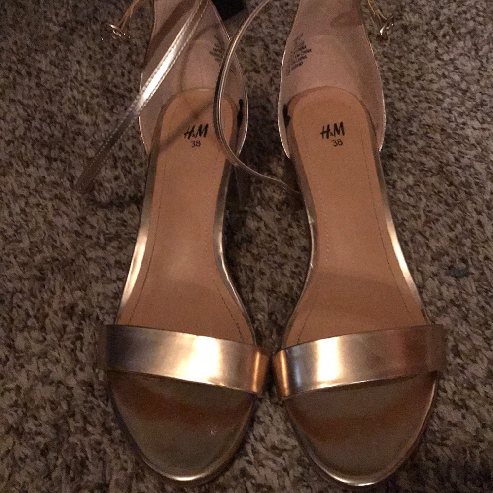 Rose Gold sandals